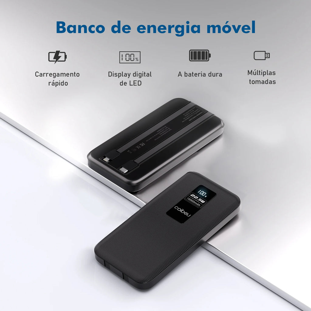 Power Bank, Power Bank 10000Mah, Power Bank, Portable Power Bank, Portable Battery, Rechargeable Batteries, Coibeu, 23W