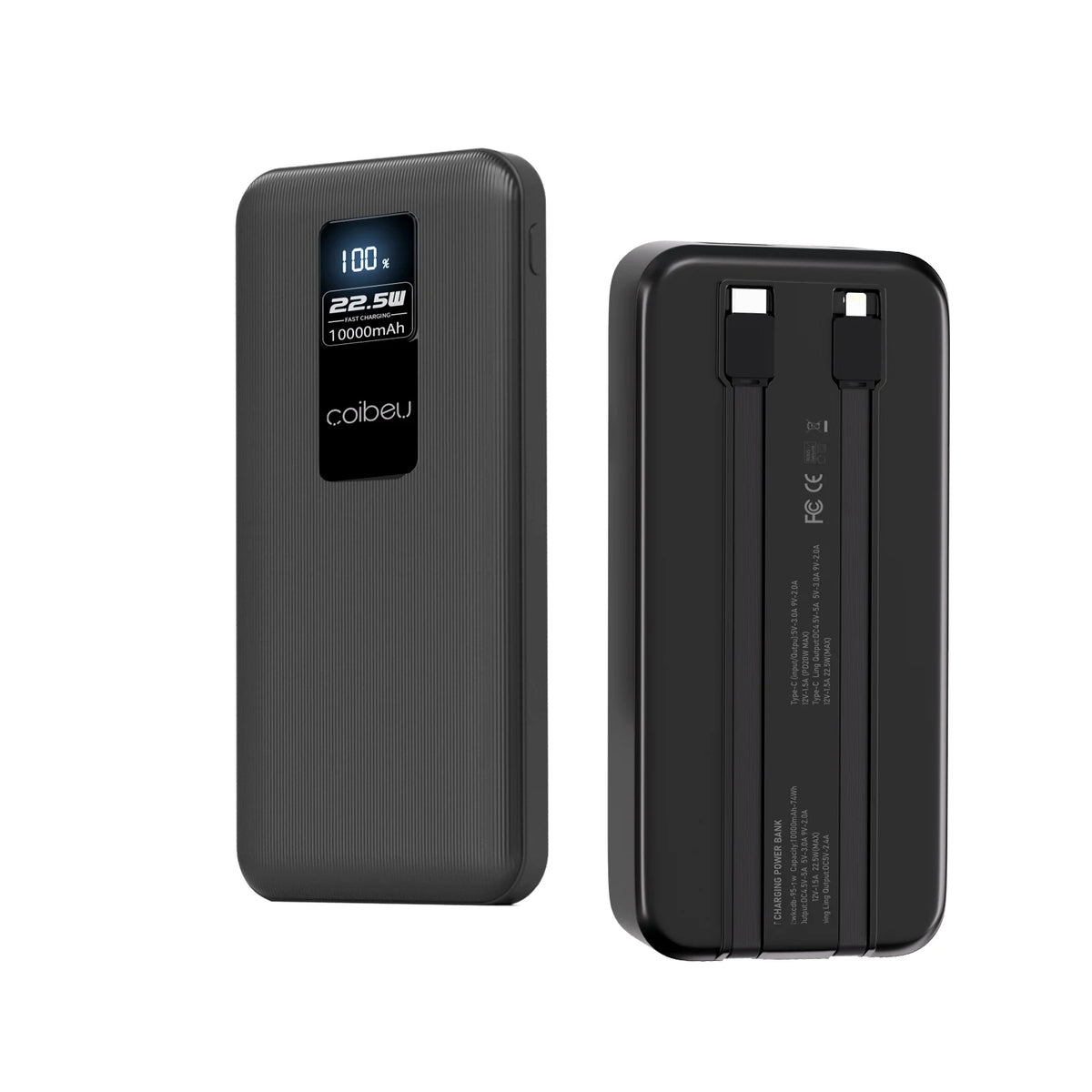 Power Bank, Power Bank 10000Mah, Power Bank, Portable Power Bank, Portable Battery, Rechargeable Batteries, Coibeu, 23W