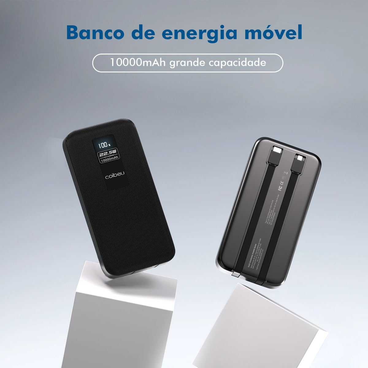 Power Bank, Power Bank 10000Mah, Power Bank, Portable Power Bank, Portable Battery, Rechargeable Batteries, Coibeu, 23W
